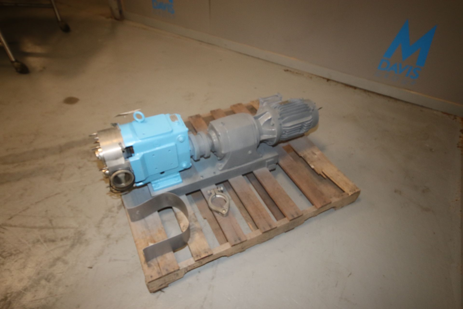 Waukesha 3 hp Positive Displacement Pump, with Kingmotor 1760 RPM Motor, 230/460 Volts, 3 Phase, - Image 9 of 10