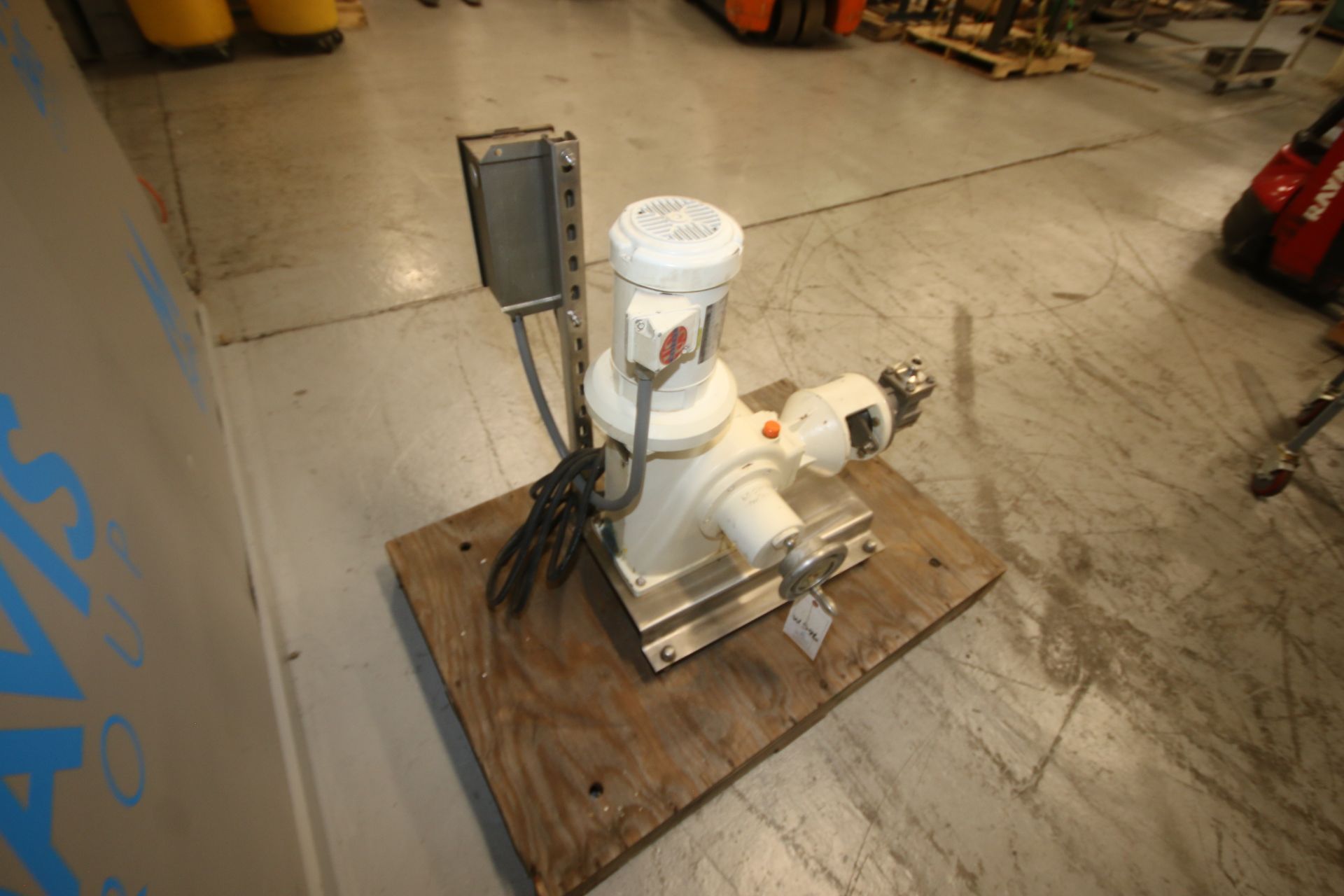 Bran - Lubbe Metering Pump, Type N-D431, S/N A9275, with 1.5" Clamp Type Connections, US Motors 2 hp - Image 7 of 9