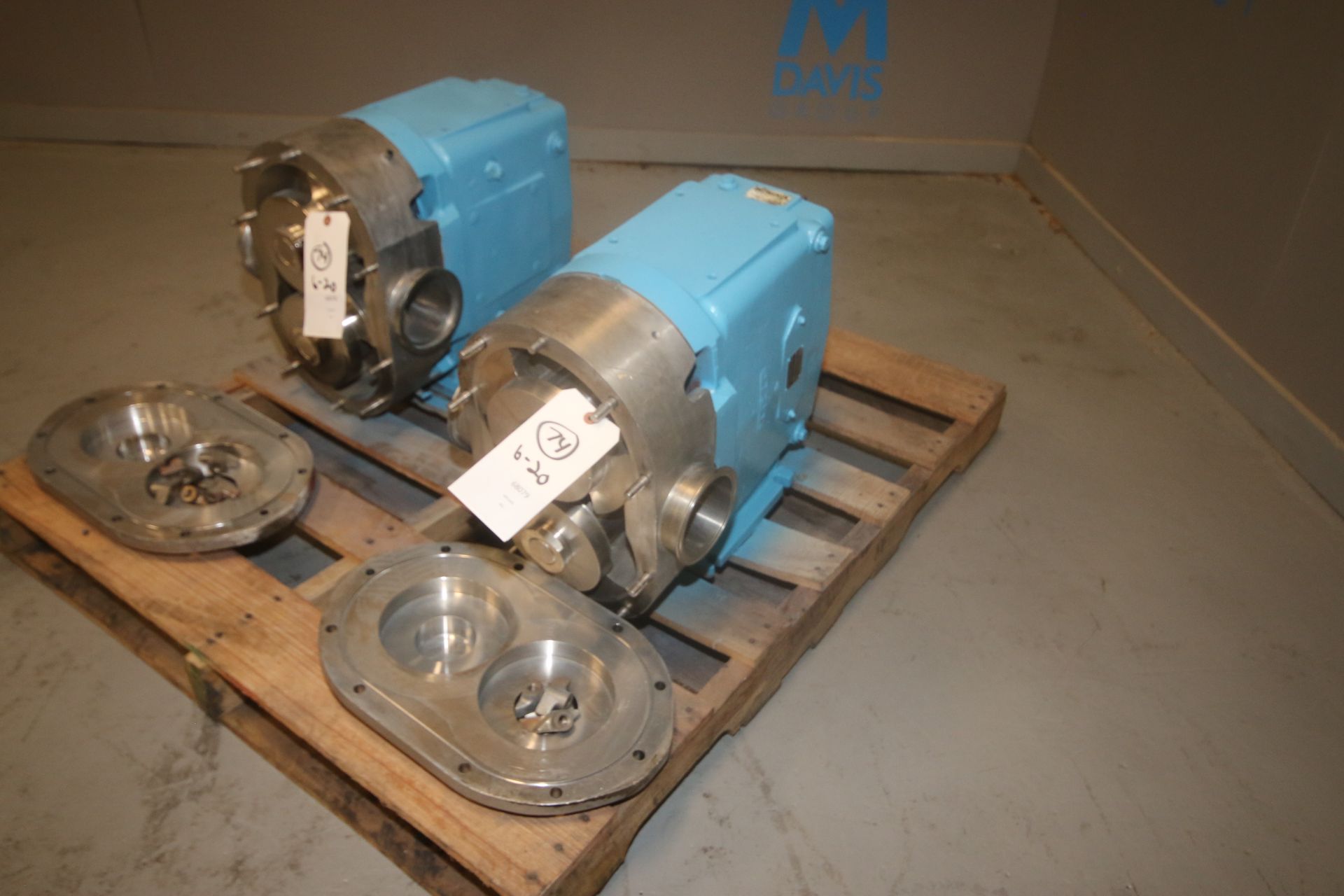 WCB Positive Displacement Pump Head, M/N 220, S/N 153295, with Aprox. 4-1/2" S/S Clamp Type Inlet/ - Image 5 of 8
