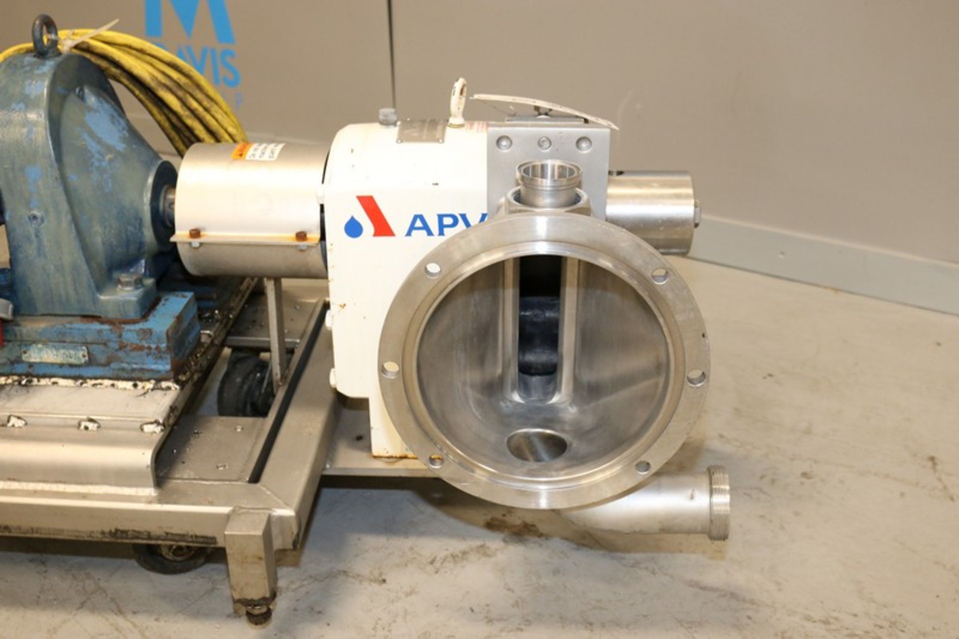 APV S/S Ribbon Blender & Auger Feeder, S/N K-0784, with Aprox. 9" Dia. S/S Auger & Discharge, with - Image 21 of 21