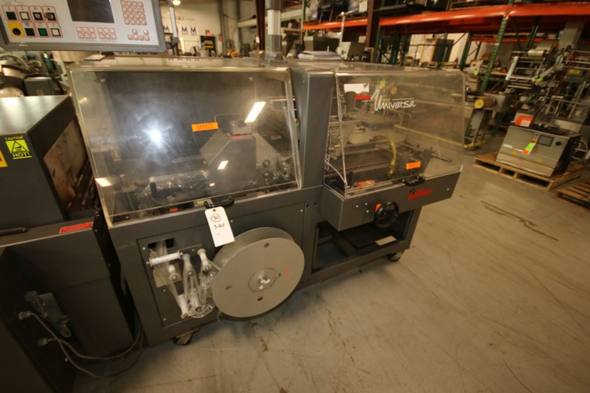 Kallfass Shrink Wrapper, Type UNIVERSA 400 NT, Machine Nr.: M 07.02.28, 208 Volts, 3 Phase, with - Image 13 of 17