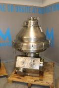 De Laval S/S Separator, M/N MRPX, Bowl S/N 2926003, with S/S Separator Bowl, with 22 Kw Motor,