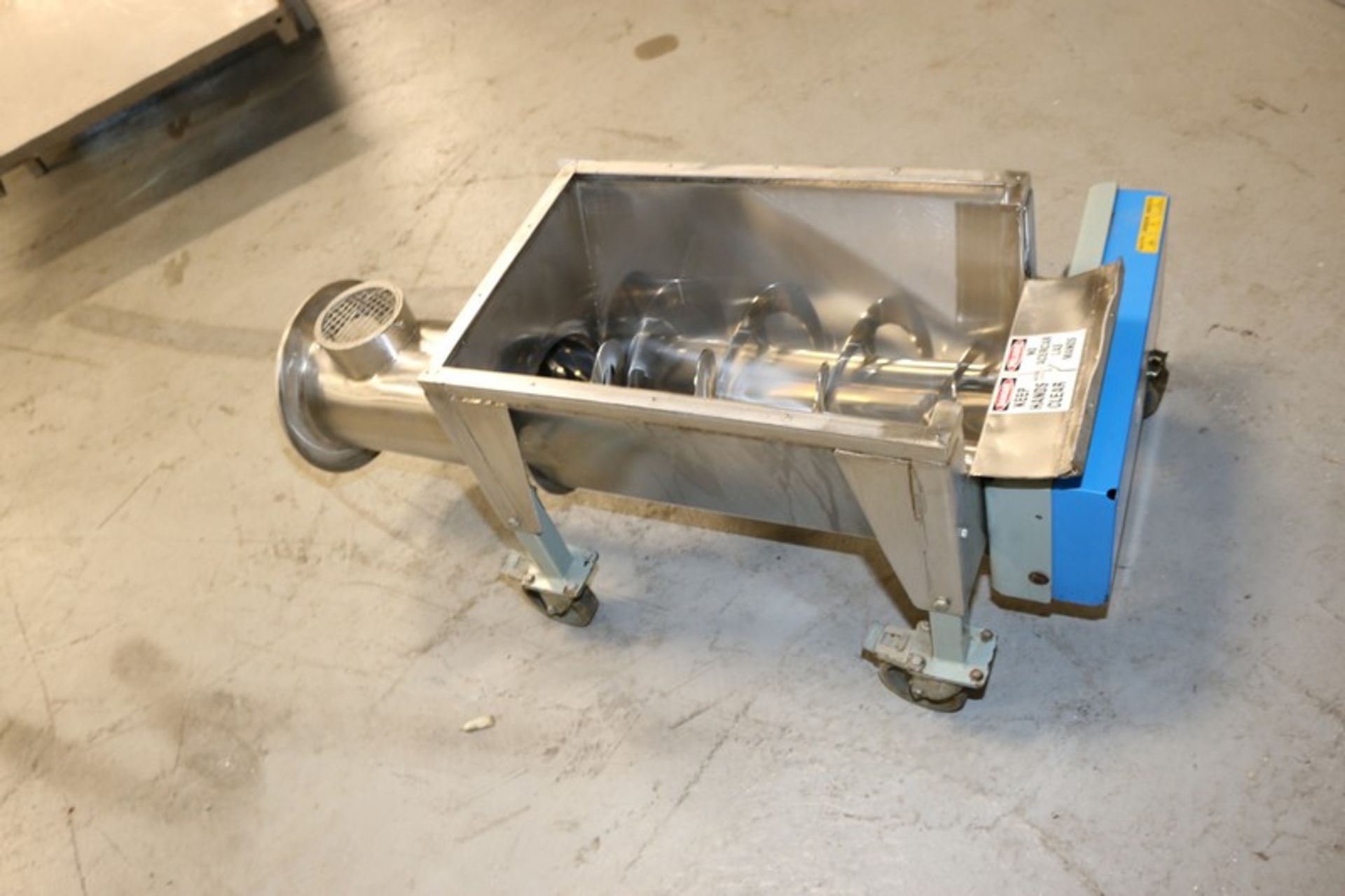 Floveyor S/S Screw Feeder, Type FM392dCE-47, S/N OTH10347, Mass 140 Kg, with S/S Dischage, Aprox. 9" - Image 9 of 12