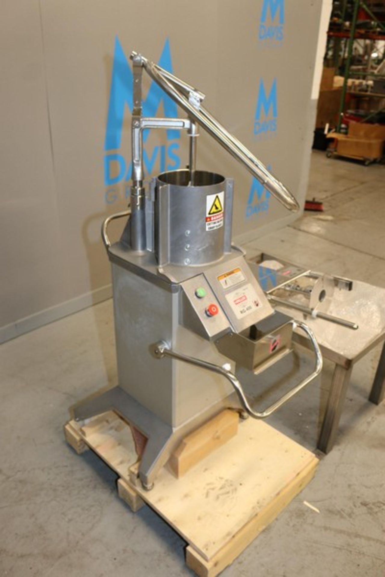 Hallde S/S Vegetable Preparation Machine, M/N RG-400, S/N 1233599, 208-240 Volts, 0.9/1.6 hp - Image 9 of 11