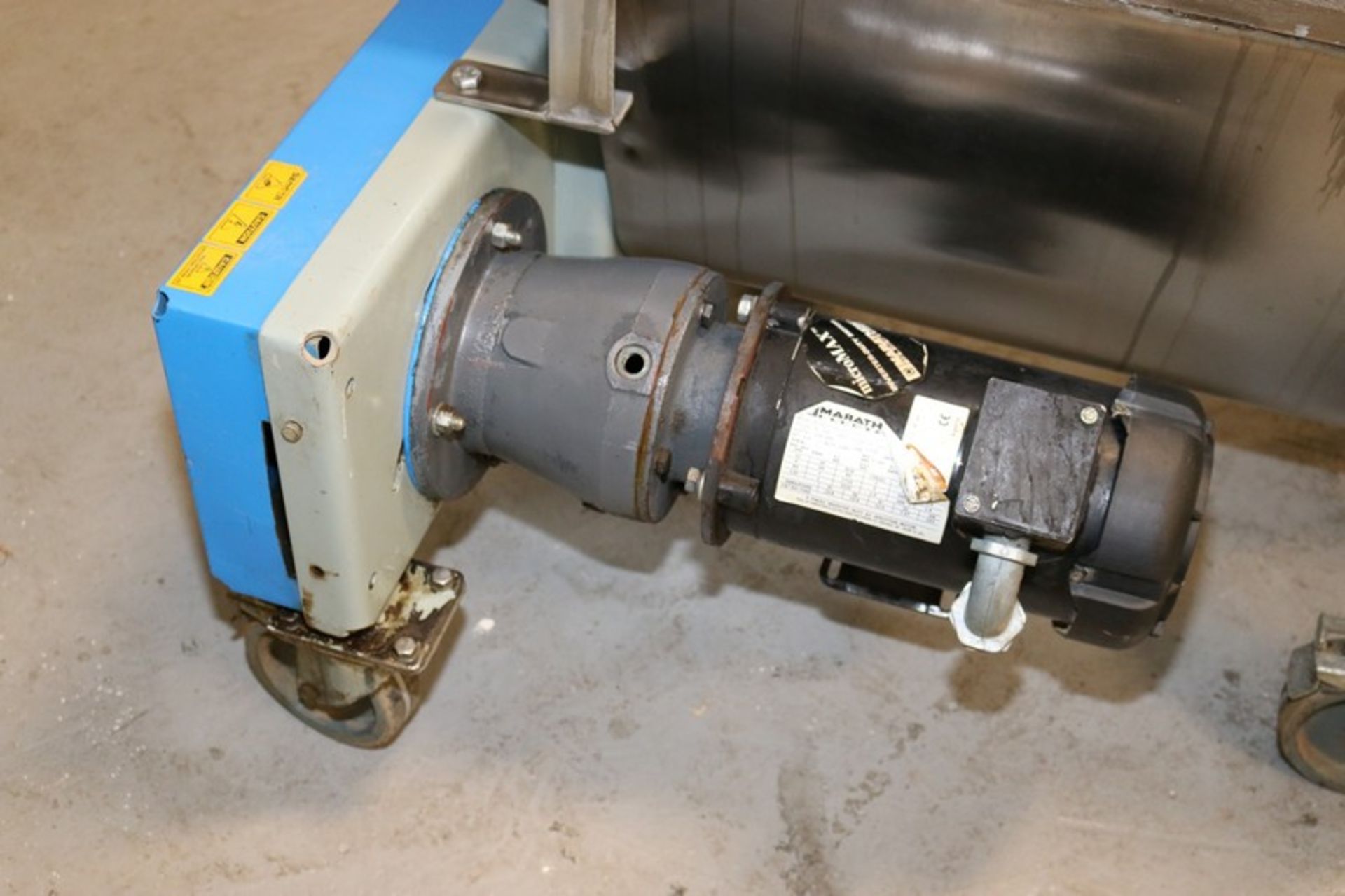 Floveyor S/S Screw Feeder, Type FM392dCE-47, S/N OTH10347, Mass 140 Kg, with S/S Dischage, Aprox. 9" - Image 5 of 12