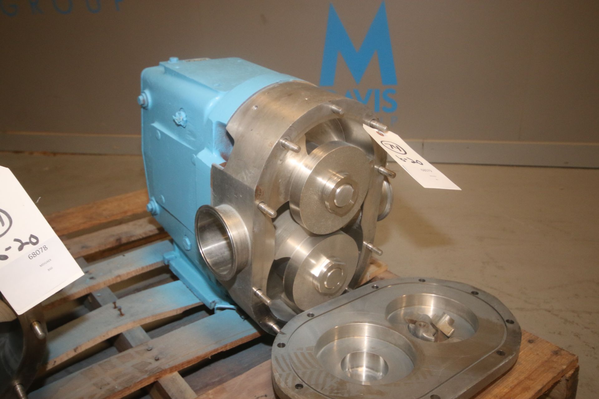 WCB Positive Displacement Pump Head, M/N 220, S/N 153295, with Aprox. 4-1/2" S/S Clamp Type Inlet/ - Image 2 of 8