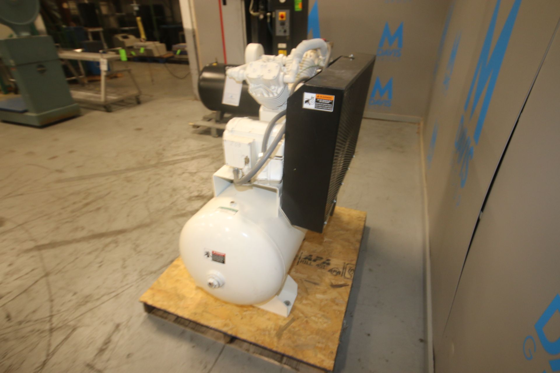 Champion 5 hp Reciprocating Air Compressor, M/N H5MT011-6, S/N D139320, Mounted on 42" L x 20" W - Image 8 of 8