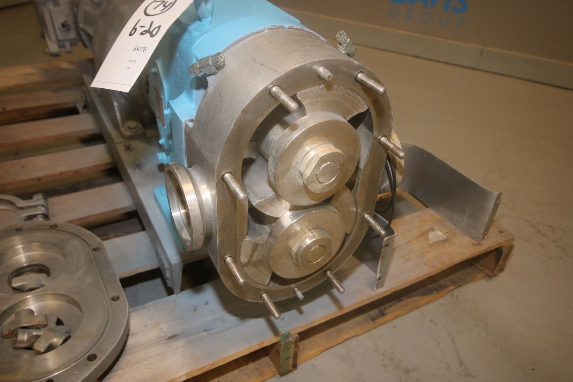 Waukesha 3 hp Positive Displacement Pump, with Kingmotor 1760 RPM Motor, 230/460 Volts, 3 Phase, - Image 3 of 10