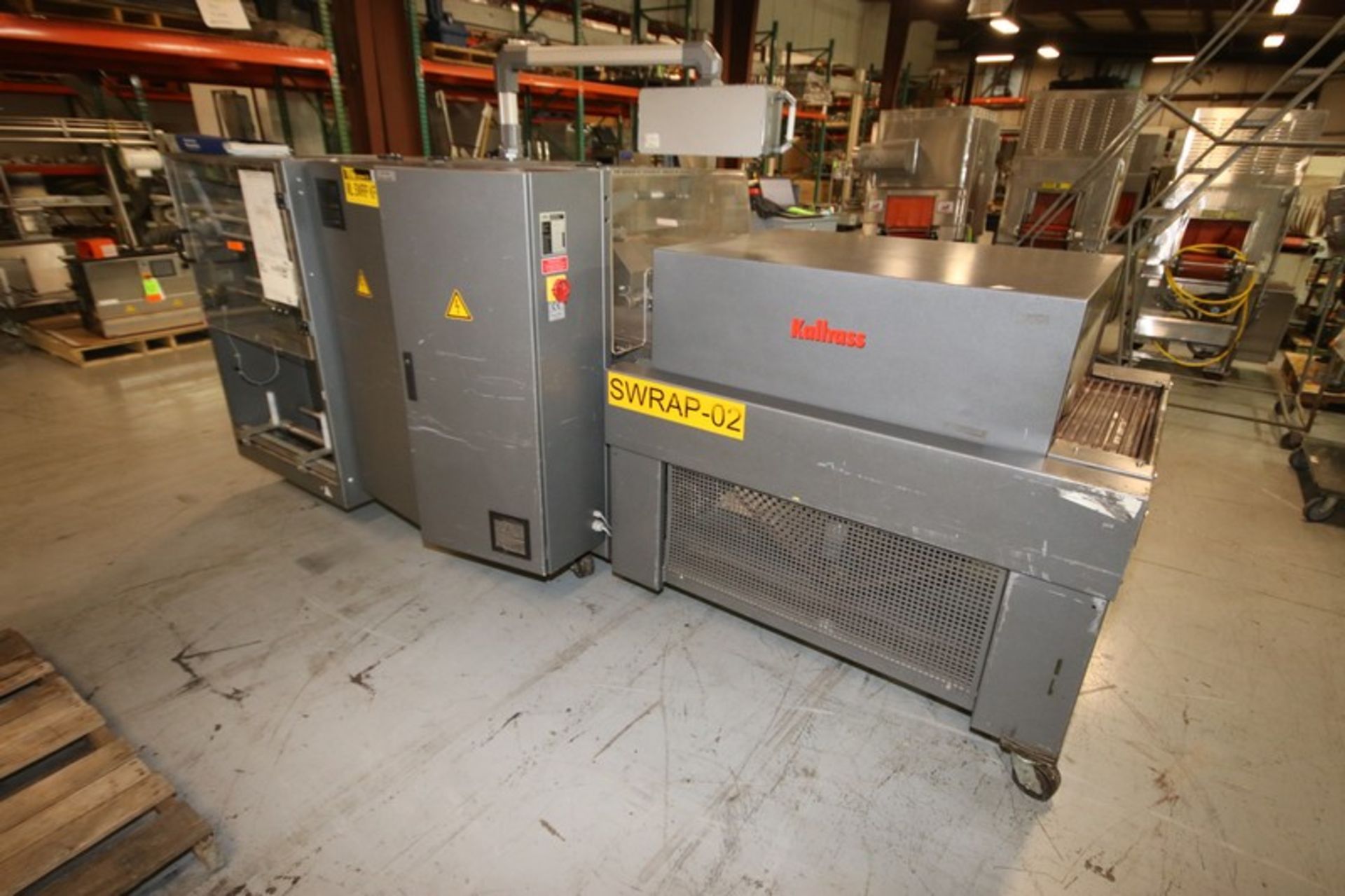 Kallfass Shrink Wrapper, Type UNIVERSA 400 NT, Machine Nr.: M 07.02.28, 208 Volts, 3 Phase, with - Image 3 of 17