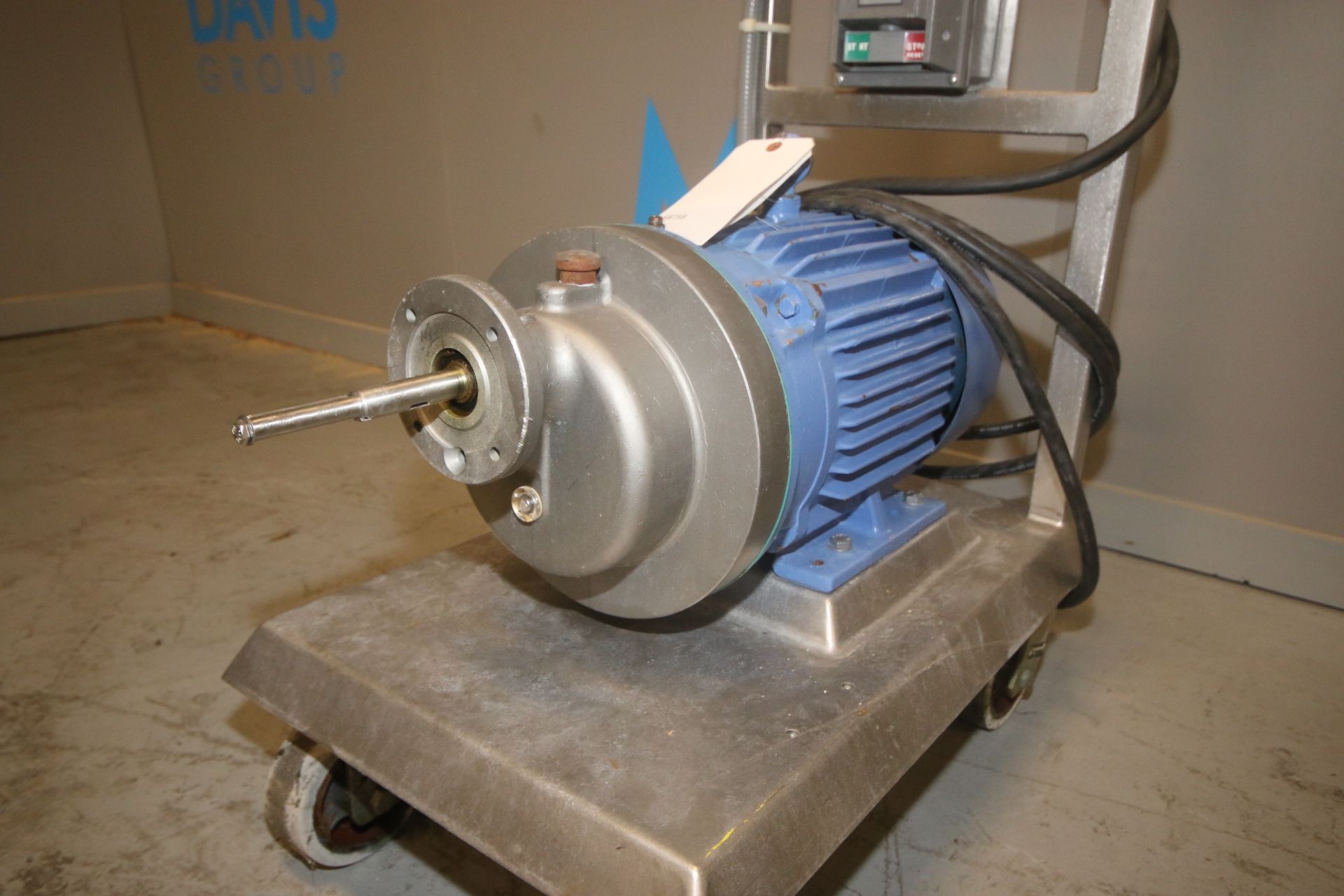 IKA Works Dispax-Reactor, Type DR3-6A, S/N 0666, Reliance 7.5 hp, 3520 rpm, 230-460V 3 Phase, - Image 3 of 10