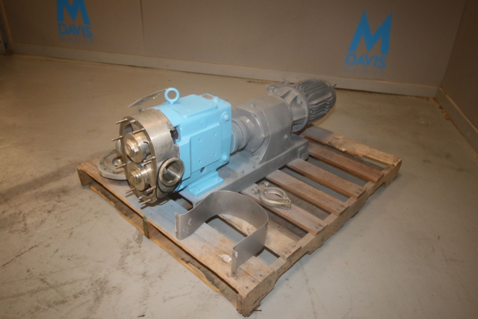 Waukesha 3 hp Positive Displacement Pump, with Kingmotor 1760 RPM Motor, 230/460 Volts, 3 Phase, - Image 2 of 10