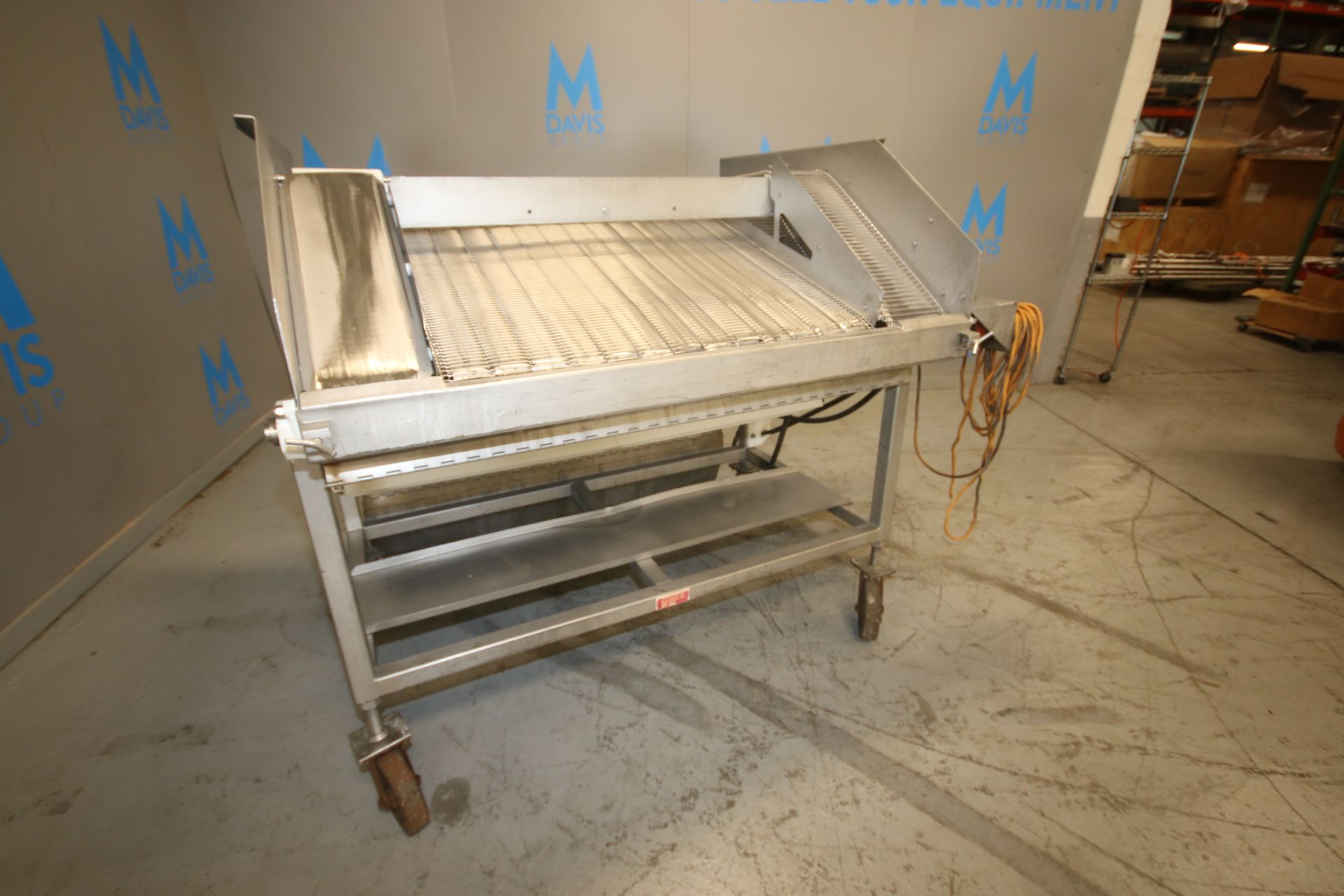 Nothum S/S Mesh Conveyor System, M/N NRP-40, S/N 40630798, with S/S Mesh Conveyor Belt, Aprox. 40" W - Image 6 of 7