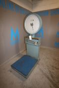 Howe Richard Magna-Weigh Balance Scale, M/N 3700 2, S/N 69 11503, Weight Capacity 450 lbs., with