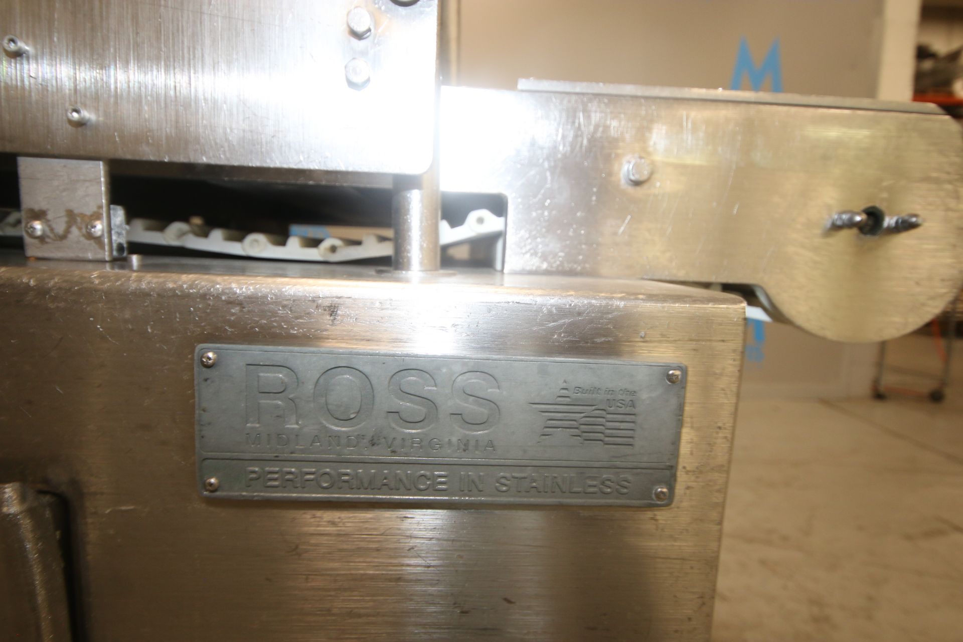 Ross S/S Meat Injector, with Aprox. 23-1/2" W Belt, with Portable S/S Frame (IN#70454)(LOCATED AT M. - Image 3 of 8