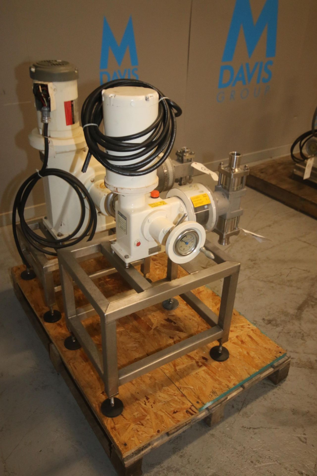 Bran - Lubbe Metering Pump, Type N-K 31, S/N 5101037, with 1.5" Clamp Type Connections, Baldor 1.5 - Image 5 of 9