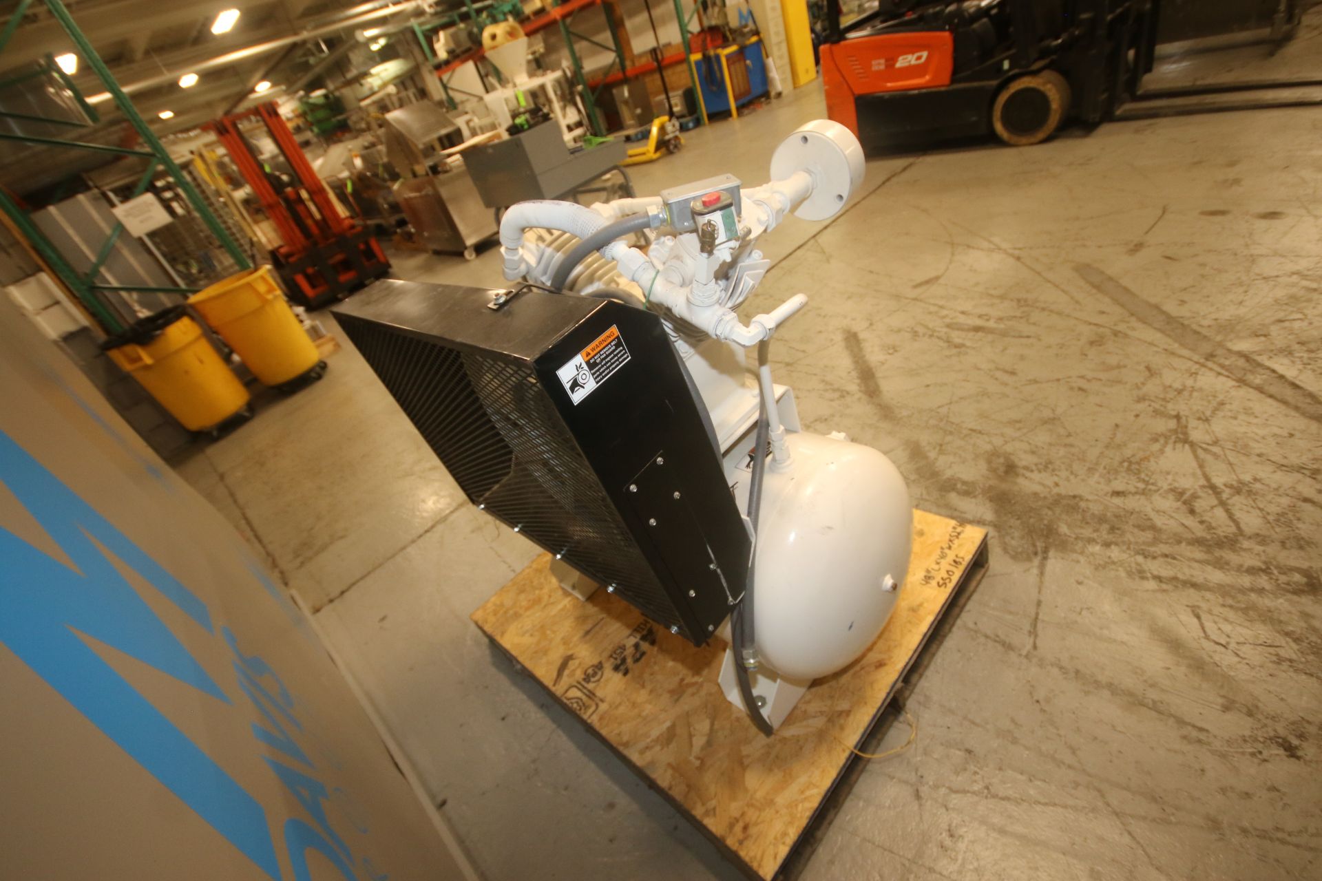 Champion 5 hp Reciprocating Air Compressor, M/N H5MT011-6, S/N D139320, Mounted on 42" L x 20" W - Image 7 of 8