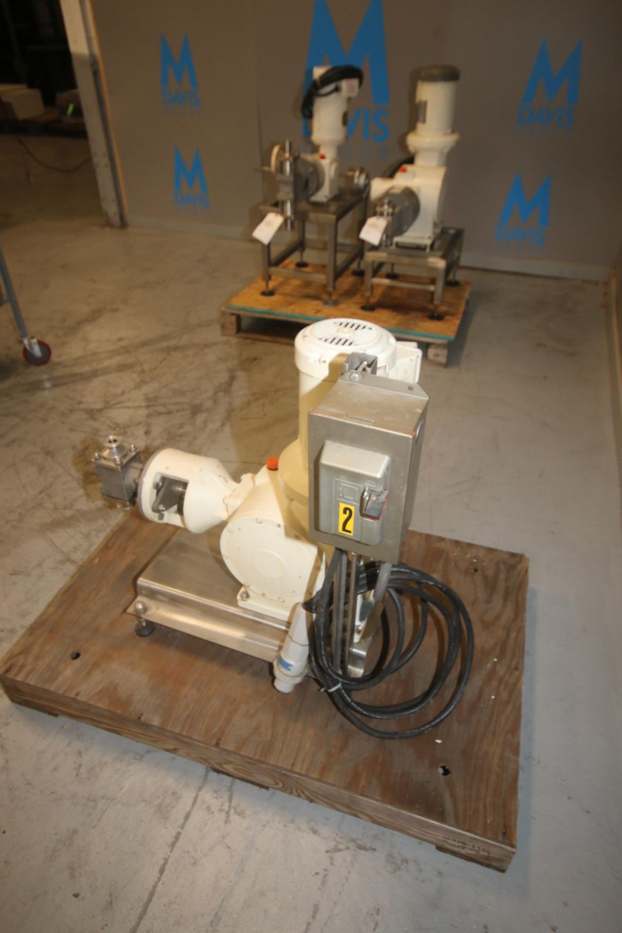 Bran - Lubbe Metering Pump, Type N-D431, S/N A9275, with 1.5" Clamp Type Connections, US Motors 2 hp - Image 9 of 9