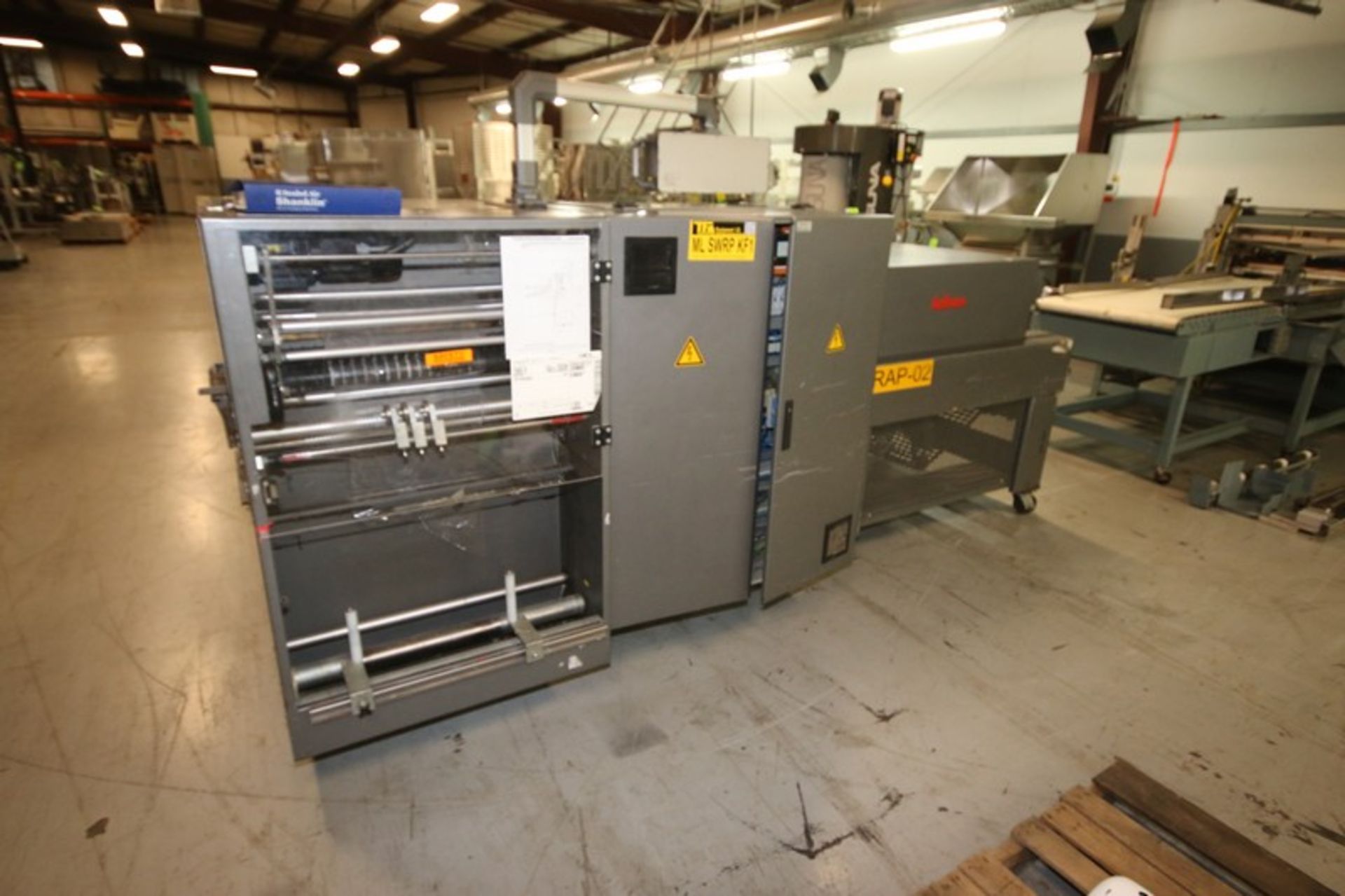 Kallfass Shrink Wrapper, Type UNIVERSA 400 NT, Machine Nr.: M 07.02.28, 208 Volts, 3 Phase, with - Image 2 of 17