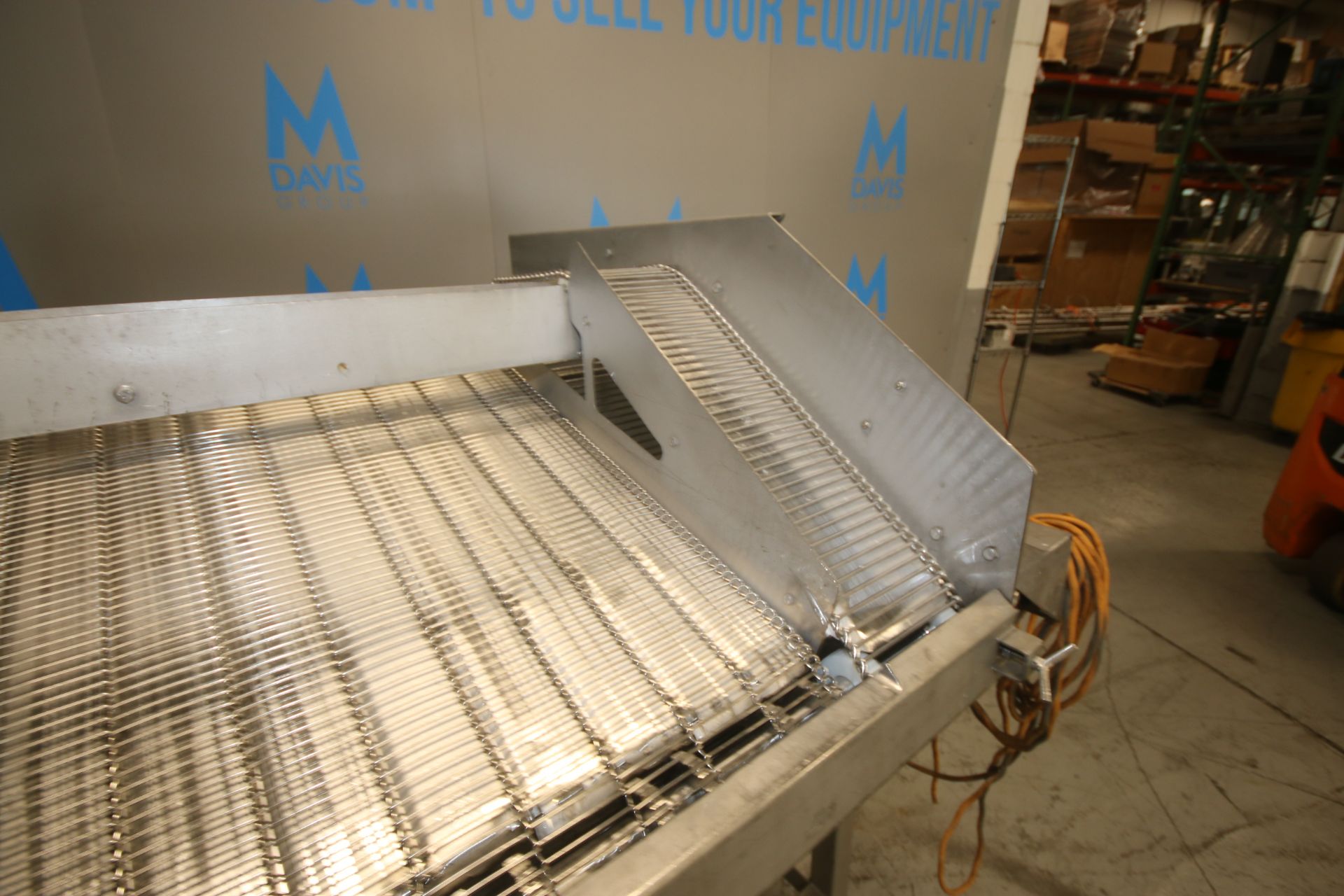 Nothum S/S Mesh Conveyor System, M/N NRP-40, S/N 40630798, with S/S Mesh Conveyor Belt, Aprox. 40" W - Image 7 of 7