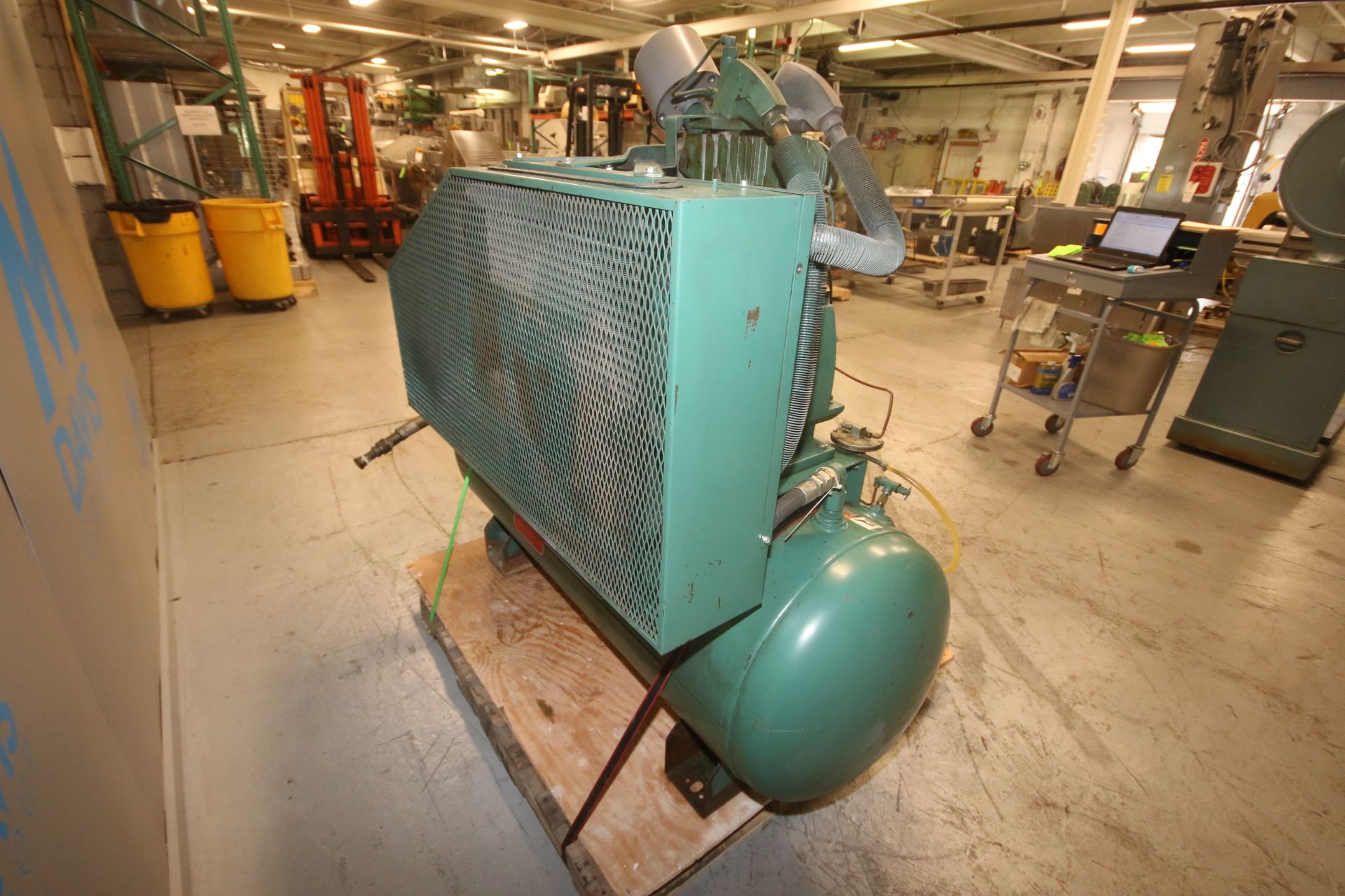 Champion 15 hp Reciprocating Air Compressor, M/N HEA15-12, S/N R40A 9048, Mounted on 120 Gal. - Image 10 of 12