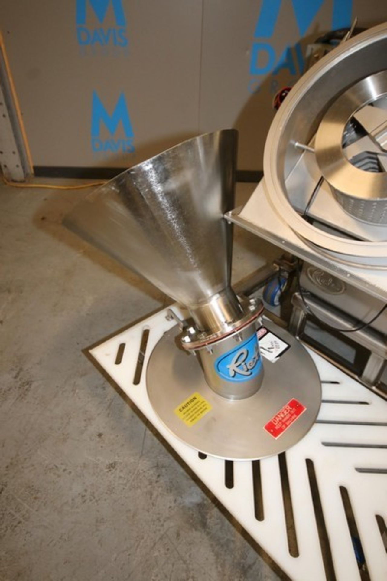 Rietz S/S Disintegrator, M/N RP-12-K122, S/N RP-92000121, with Baldor 15 hp Motor, 1760 RPM, 230/460 - Image 8 of 13