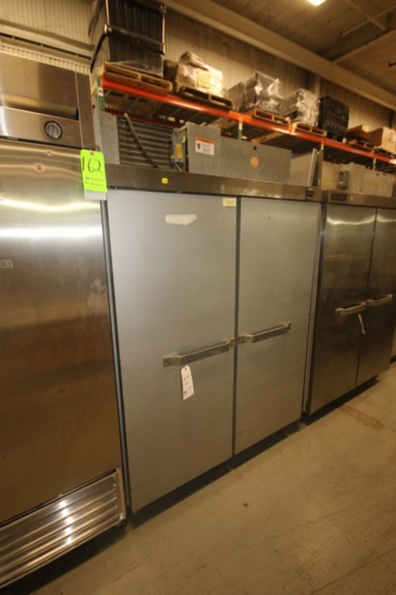 Hobart Double Door Freezer,with Internal Pan Rack Inserts, Overall Dims.: Aprox. 54" L x 33" W x 82" - Image 2 of 6