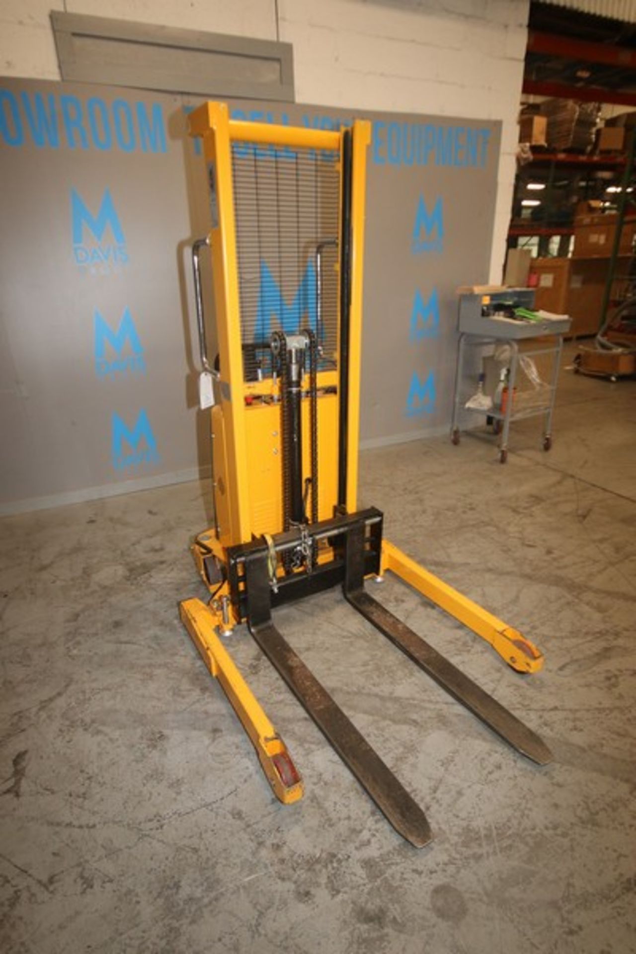 Uline 2,200 lb. Walk-Behind Forklift, - Image 5 of 6