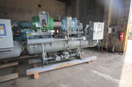 FES 250 hp Screw Ammonia Compressor, S/N 020475,