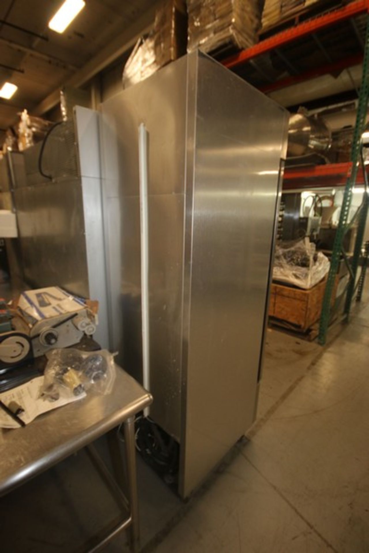 True S/S Upright Freezer,Overall Dims.: Aprox. 29-1/2" L x 27" W x 83" H, Mounted on Portable - Image 3 of 5