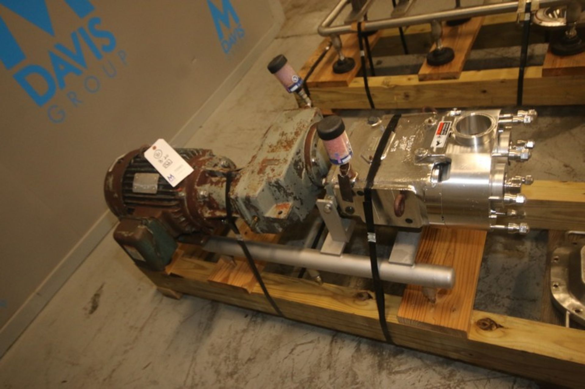Waukesha Cherry Burrell 10 hp Positive Displacement Pump, M/N 130U2, S/N 439532 03, with Toshiba - Image 3 of 7