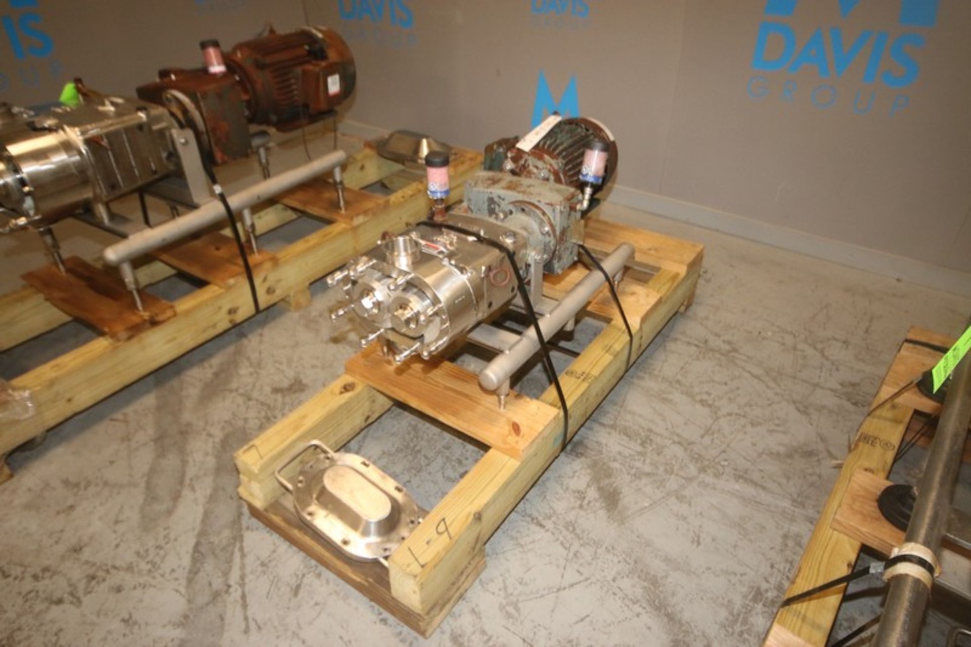 Waukesha Cherry Burrell 10 hp Positive Displacement Pump, M/N 130U2, S/N 439532 03, with Toshiba - Image 2 of 7