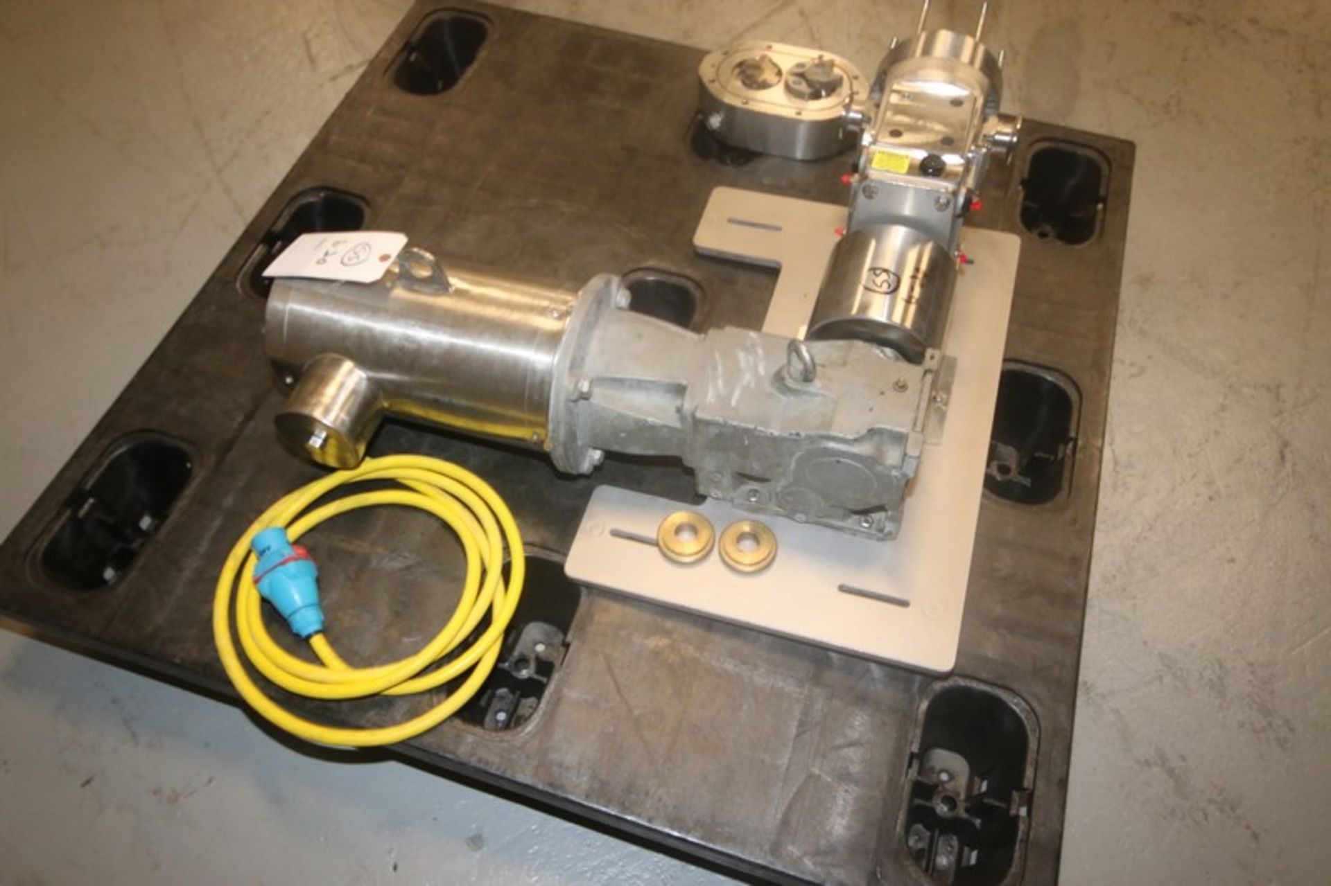 Ampco 3 hp S/S Positive Displacement Pump, M/N ZP1+030-S0, S/N 1934541-10-1, with Baldor 1750 RPM - Image 9 of 14