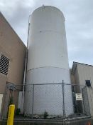 Cherry Burrell 20,000 gallon capacity Freon refrigerated silo tank. (***Located in NY State***)