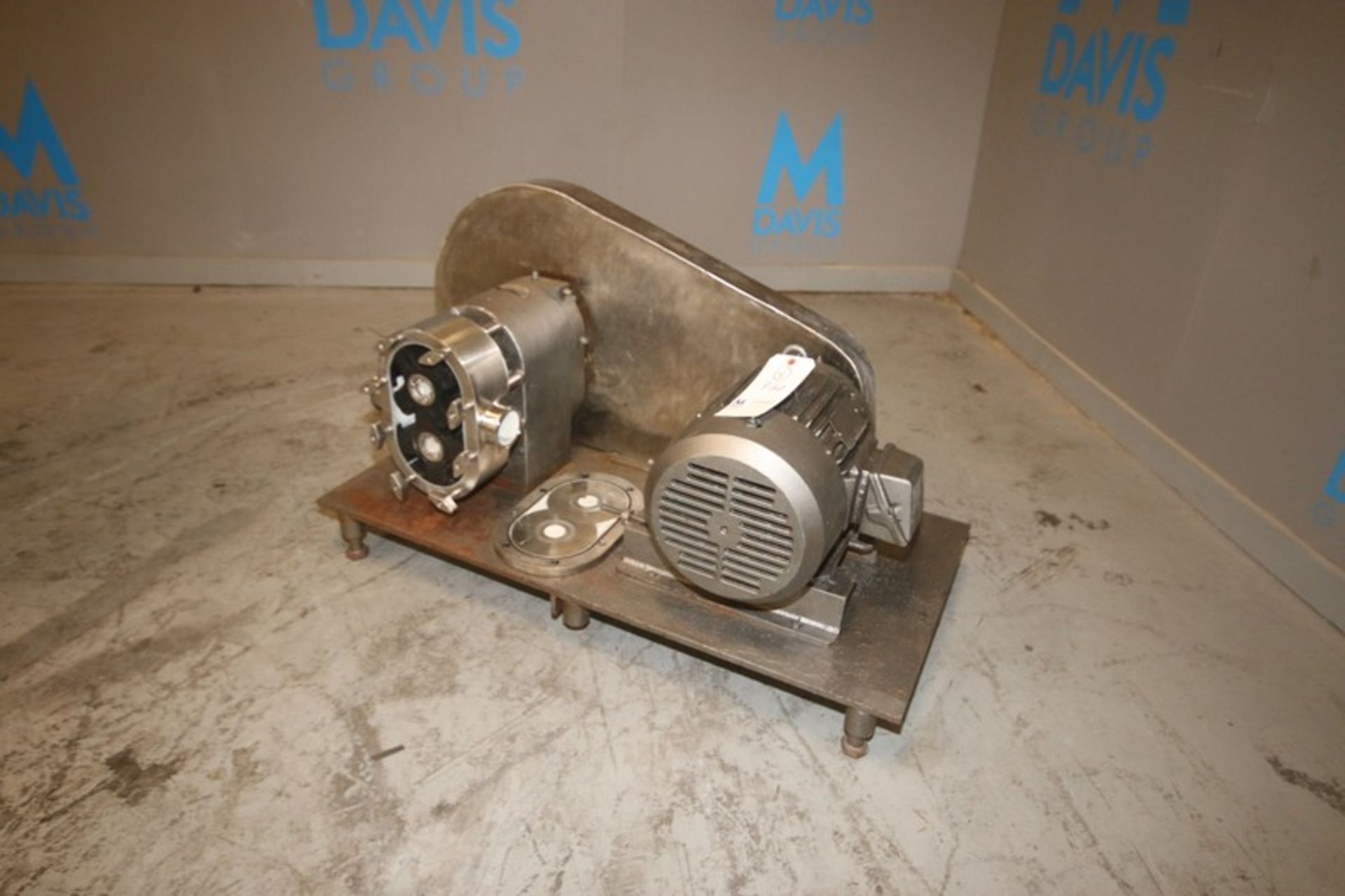 Tri-Clover 5 hp Positive Displacement Pump, M/N PR1125-21/2/2MUC4-WT-S, S/N 130361-01, with Aprox. - Image 2 of 11