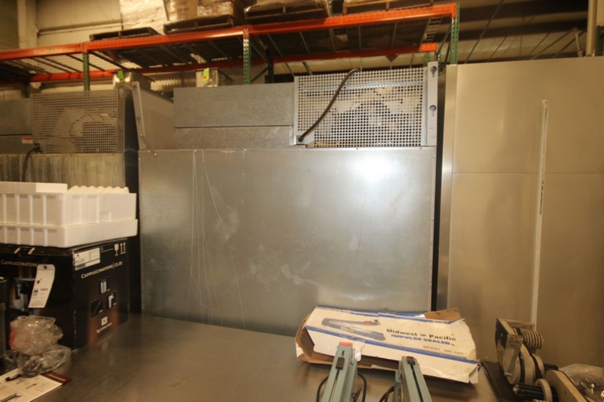 Hobart Double Door Freezer,with Internal Pan Rack Inserts, Overall Dims.: Aprox. 54" L x 33" W x 82" - Image 5 of 6