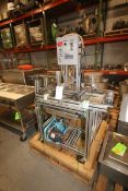 Eclipse Donut Robot Mark II,with 2-Straight Sections of S/S Mesh Conveyors, Aprox. 10" W Conveyor,