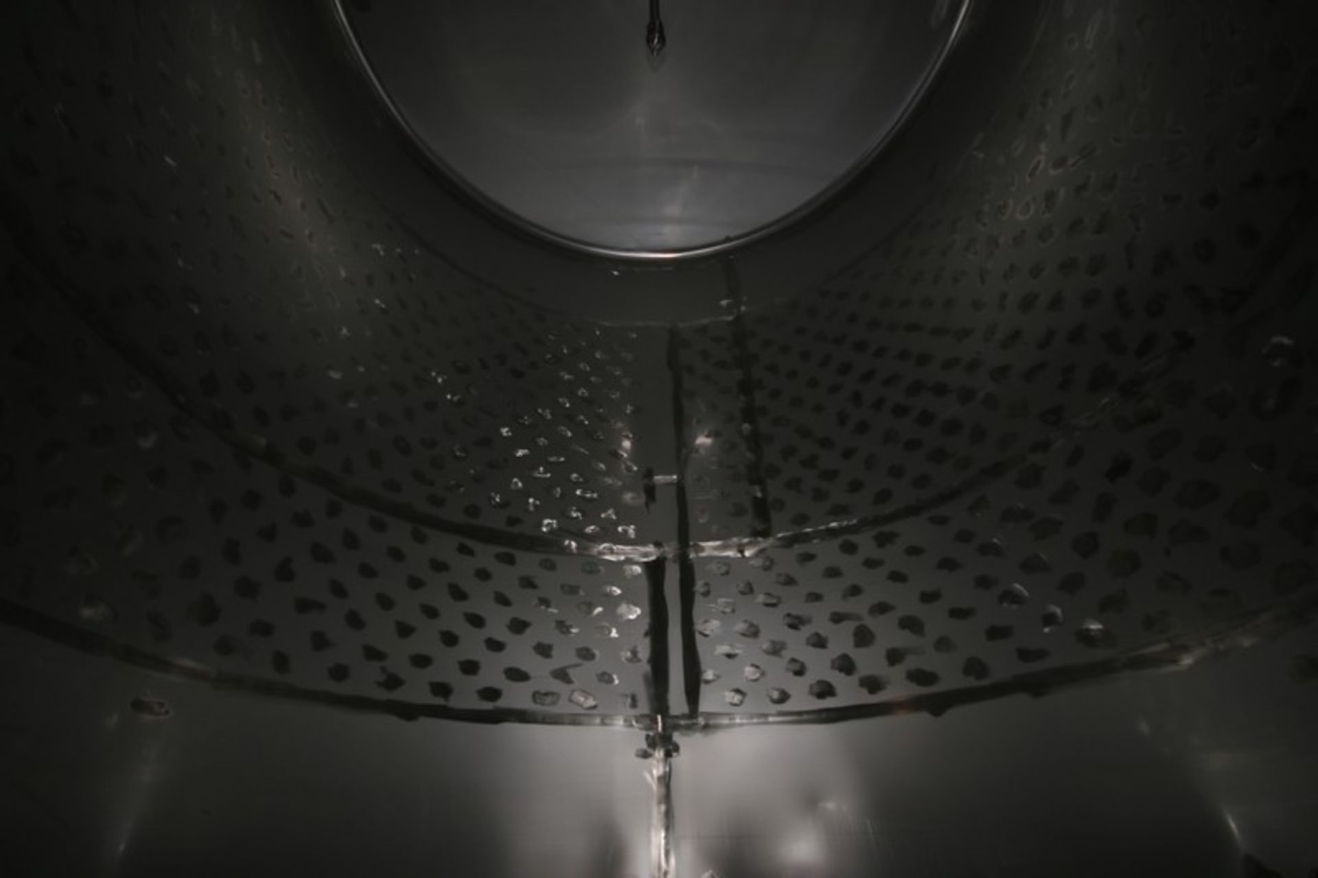 2,000 Gal. Jacketed S/S Fermentation Tank, with Side Mount Man Door, Dome Top Cone Bottom, with 2" - Image 12 of 17