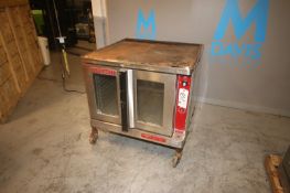 Blodgett 2-Door S/S Convection Oven, M/N Mark V, Overall Dims.: Aprox. 40" L x 39" W x 29" H,