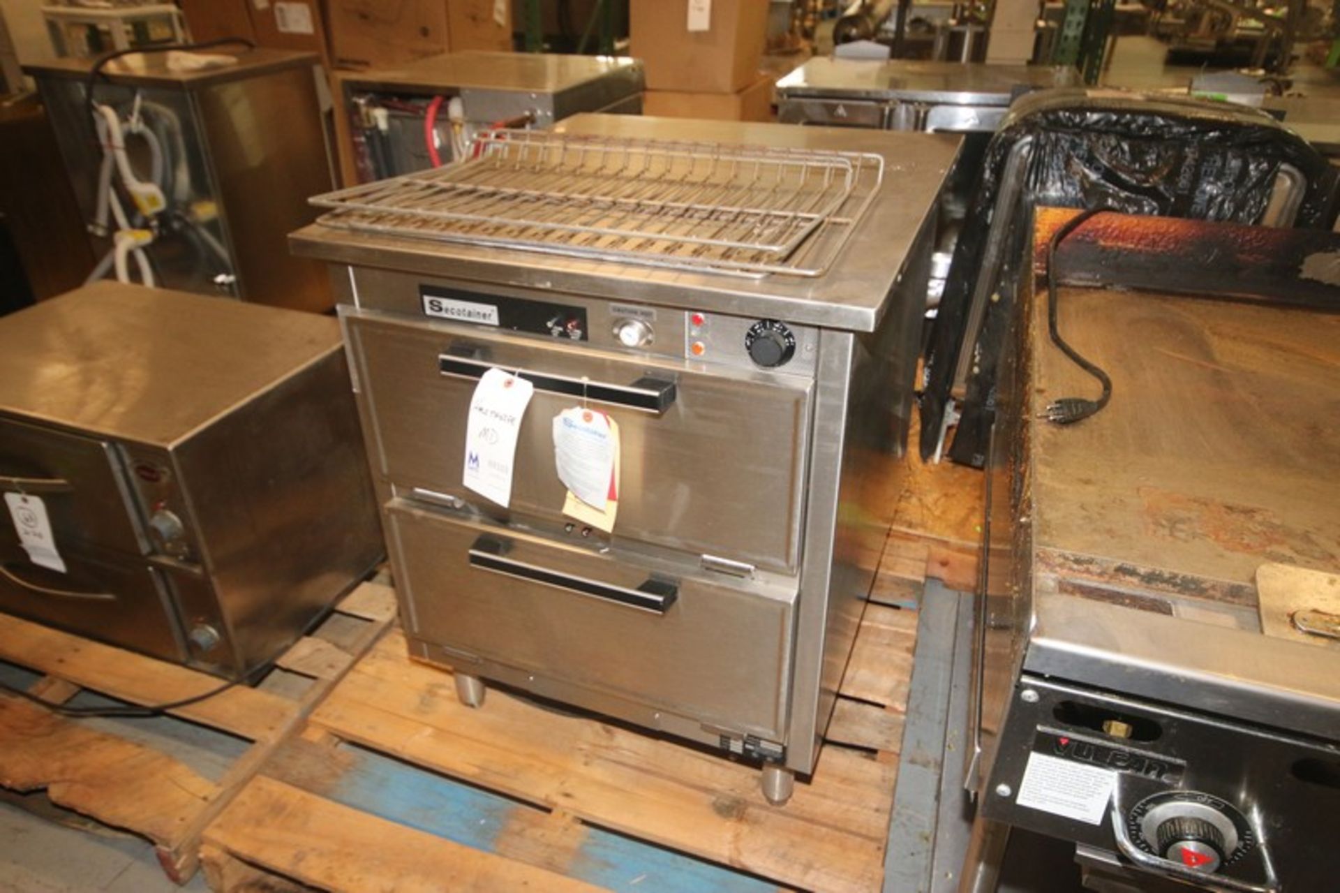 Secotainer 2-Door S/S Oven,M/N S-1101, S/N S-837, with Top & Bottom Oven Compartment, 208 Volts, 3 - Image 2 of 10