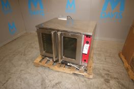 Cooking Performance Group 2-Door S/S Convection Oven, M/N FGC 100, S/N 0318FGCN072, 120 Volts, 1