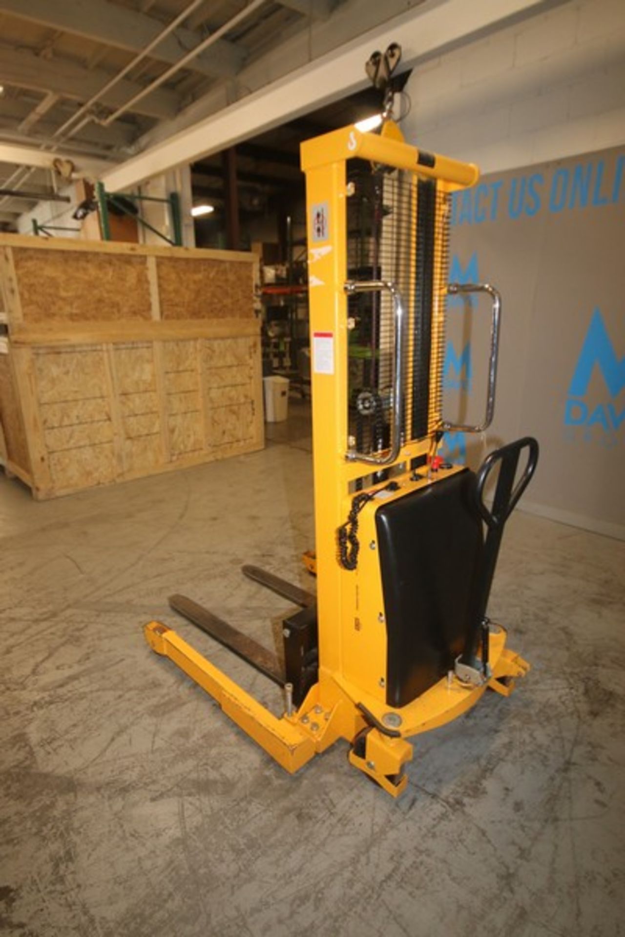 Uline 2,200 lb. Walk-Behind Forklift, - Image 2 of 6
