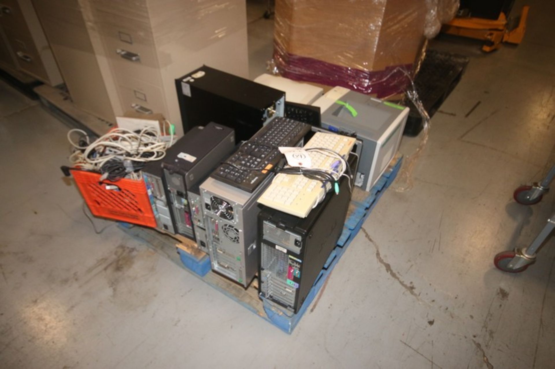 Pallet of Assorted Computer Parts, - Image 2 of 4