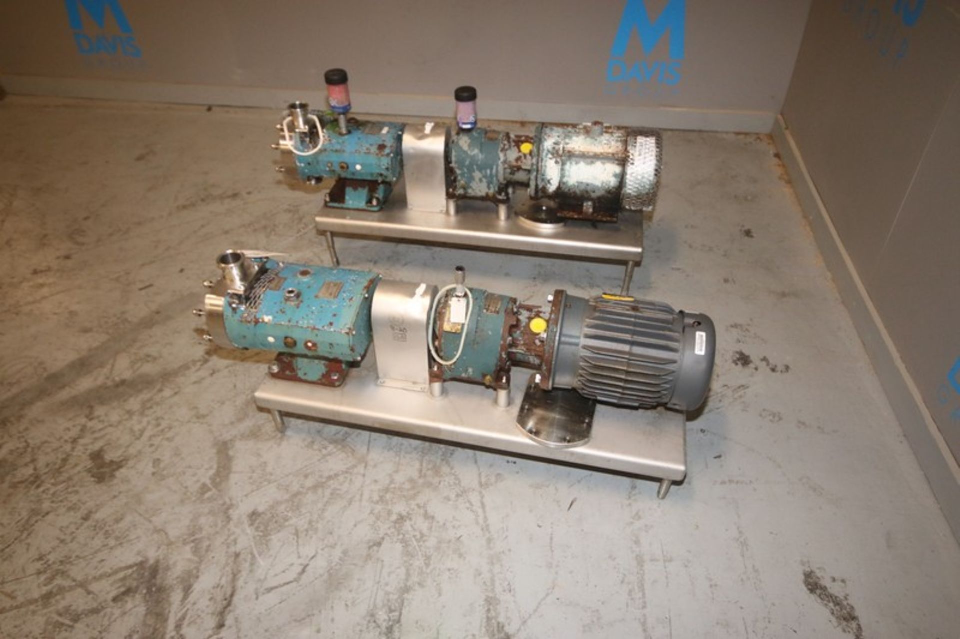Tri-Clover 5 hp Positive Displacement Pump, M/N TCIP, S/N 541550-01, with Baldor 1750 RPM Motor, - Image 5 of 5