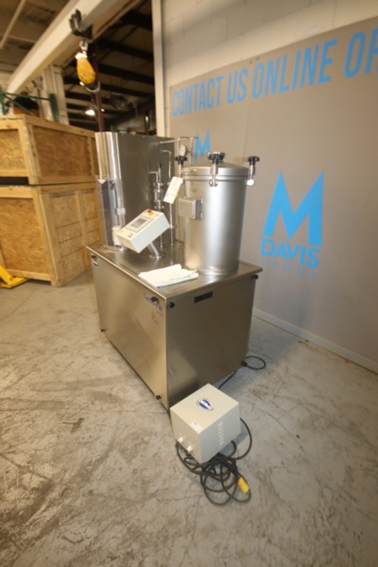 OMVE S/S Carbo-Fill Carbonated Filler,with 2009 Pressure Reservoir, S/N 070911117, MAWP 58 PSI @ 176 - Image 6 of 16