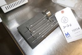 Brookfield Viscometer S/S Spindles, In Foam Case (INV#70914) (LOCATED AT M. DAVIS GROUP AUCTION