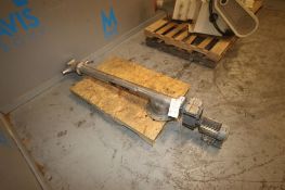 S/S Auger Shaft, Aprox. 53" L, with SEW 42.86 Ratio Drive, with Auger (INV#66873) (Located at the