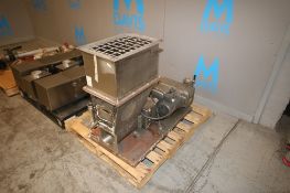 Acrison S/S Feeder, M/N 105-F, S/N 22358, with Baldor 0.25 hp Motor, 230/460 Volts, 3 Phase, 1725