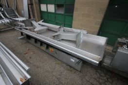 Key Iso-Flo S/S Shaker Deck, M/N 427267-1 & 99-46420-2, with (4) Leg Mounted, Deck Dims.: Aprox.