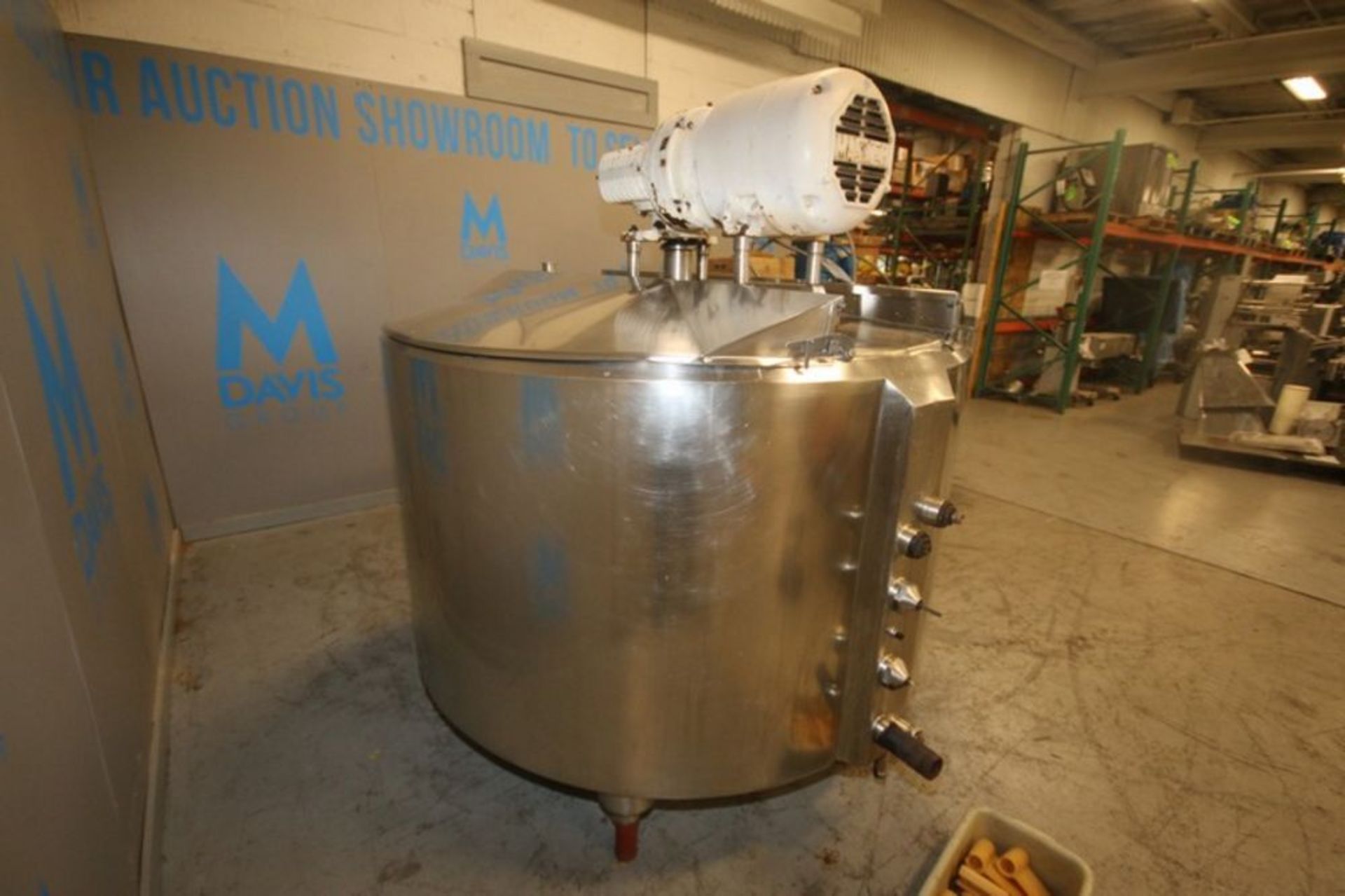 Cherry-Burrell 500 Gal. S/S Processor, M/N ECT, S/N 500-58-105, with Jacket & Dish Bottom, with S/ - Image 4 of 18