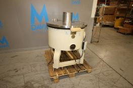 National Equip. Co. Aprox. 40 Gal. Chocolate Tank, S/N 4797, with S/S Hinge Lid, Mounted on Legs (